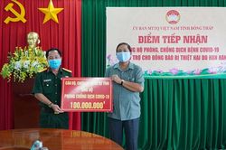 Nhiều đơn vị chung tay hỗ trợ nguồn lực phòng, chống dịch Covid-19