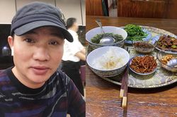 Quang Linh và những nghệ sĩ nam trổ tài nấu nướng khi ở nhà cách ly