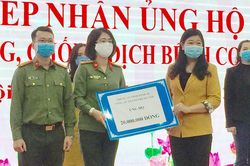 Mặt trận Thành phố Hà Nội tiếp nhận ủng hộ trị giá hơn 1,5 tỷ đồng phòng chống dịch Covid-19