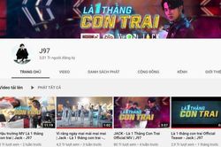 Chỉ có 1 MV nhưng kênh Youtube của Jack có 3 triệu người đăng ký