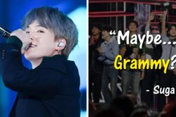 11 lần Suga 'tiên tri' về những thành công ngoài kỳ vọng của BTS