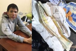 Người đàn ông quanh co 'xin cho em' khi bị CSCĐ phát hiện bọc ma túy