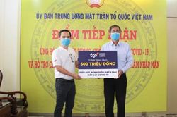 TCPVN hỗ trợ 500 triệu đồng cho Bệnh Viện Bạch Mai đẩy lùi dịch Covid-19