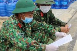 Cảm động những dòng thư từ khu cách ly