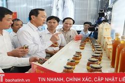 Hà Tĩnh xây dựng quy trình sản xuất và kiểm tra chất lượng sản phẩm OCOP
