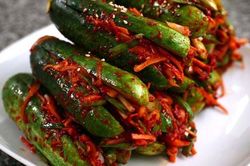 Mẹo làm kim chi dưa leo đẹp mắt, giòn ngon chuẩn vị Hàn Quốc