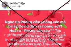 Chủ tài khoản Facebook Lê Văn Thiệp bị phạt 8 triệu đồng