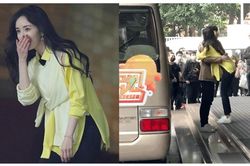 Dương Mịch ngại ngùng, ôm chầm lấy Đặng Luận khiến dân tình bấn loạn