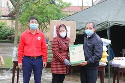 Hội Chữ thập đỏ huyện Kim Sơn: Tích cực vận động nhân dân ủng hộ phòng, chống dịch bệnh
