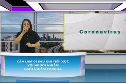 Sinh viên Thái Nguyên làm video về dịch Covid-19 dành riêng cho người khiếm thính