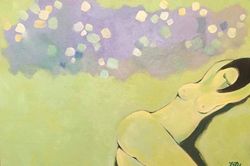 Thời cách ly nhẩn nha ngắm tranh nude Trịnh Tú