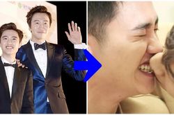 Netizen chao đảo khi phát hiện Lee Kwang Soo và D.O. (EXO) suýt thì khóa môi nhau trong Running Man