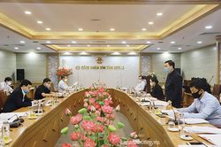 Ban Kinh tế - Ngân sách HĐND tỉnh: Thẩm tra các nội dung trình Kỳ họp bất thường (lần hai), HĐND tỉnh khóa XIV