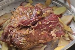 Cách làm món bê tái chanh chấm tương gừng ngon như nhà hàng