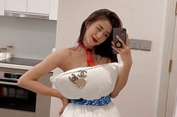 Quấn gối thành váy và 4 trào lưu hot nhất khi ở nhà hiện nay