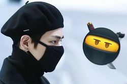 Ngắm V BTS bịt mặt, khoe 'thân thủ' như siêu ninja