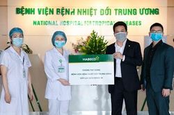 HABECO hỗ trợ lực lượng tuyến đầu phòng, chống Covid-19