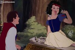 Bạch Tuyết mũi heo, Ariel đắc ý, Bella hai cằm: Biểu cảm khó đỡ của các công chúa Disney