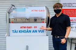 Đại Nghĩa lắp đặt máy ATM gạo ở Cà Mau
