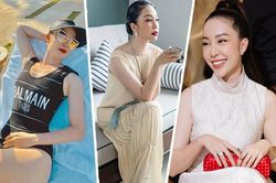 'Chim công làng múa' Linh Nga đẹp rạng rỡ, sang chảnh U40