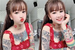 Gái xinh xăm kín người, khổ tâm khi thường xuyên bị ví 'phường trộm cắp'