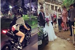 Bạn trai chia tay 1 tháng đã cưới vợ, cô gái mang bụng bầu phóng xe 40 km đến để làm điều này