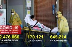 Singapore ghi nhận số ca nhiễm COVID-19 kỷ lục trong ngày, hơn 170.000 ca tử vong trên toàn cầu