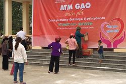 800 hộ được nhận gạo miễn phí
