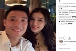 Trung vệ Bùi Tiến Dũng canh đúng 0h chúc mừng sinh nhật bạn gái