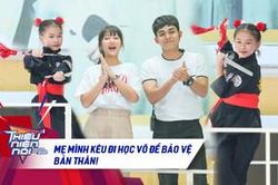 Jun Phạm - Khả Ngân ngưỡng mộ trước bài diễn kiếm đầy hào khí của cô bé lớp 5