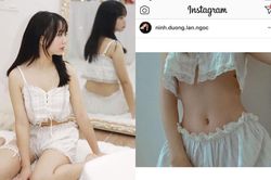 Đồ ngủ khoe eo thon của Ninh Dương Lan Ngọc xinh lung linh, giá lại cực ngọt!
