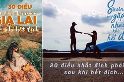 'Bạn sẽ làm gì khi hết dịch COVID-19?'