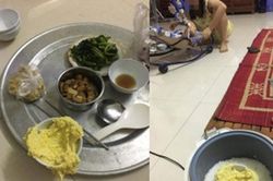 Mừng rỡ vì đi làm về vợ đã dọn sẵn cơm canh nhưng mở nồi ra thì anh chồng mới 'chạy mất dép'