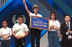 'Hậu bối' của Á quân Olympia 2019 xác lập 2 kỷ lục mới tại Đường lên đỉnh Olympia