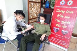Lan tỏa phong trào hiến máu tình nguyện trong lực lượng Công an tỉnh giữa đại dịch COVID – 19