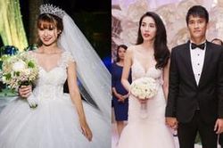 Chênh lệch váy cưới của sao Việt: Thủy Tiên nửa tỷ, Khởi My vài chục triệu đồng