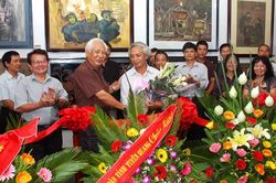 Họa sỹ Trần Khánh Chương - Người nặng lòng với mỹ thuật các địa phương