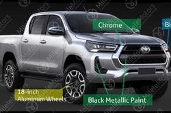 Toyota Hilux facelift 2021 rò rỉ thiết kế, ngoại hình nhiều thay đổi