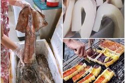 Sự thật về loại mực siêu to đang hút khách