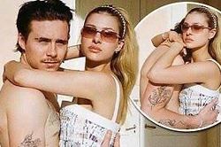 Ảnh tình tứ của cậu cả nhà Becks và bạn gái gợi cảm đẹp như bìa tạp chí