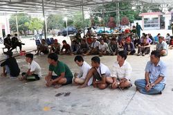 Tây Ninh: Triệt xóa tụ điểm đánh bạc lớn ở khu vực biên giới