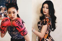 'Đóng bộ' với đồ ngủ thun lạnh mẹ mua, Khánh Vân trình diễn nguyên BST cây nhà lá vườn khiến khán giả cười ngất