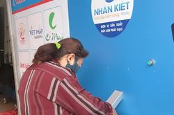 TP.Cao Lãnh có 2 máy ATM gạo