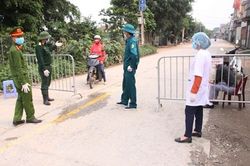 Mê Linh: Một trường hợp trốn khỏi khu cách ly thôn Hạ Lôi bị phạt 3,5 triệu đồng