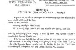 Điều tra vụ án làm giả tài liệu tại Công ty CP Cà phê hòa tan Trung Nguyên