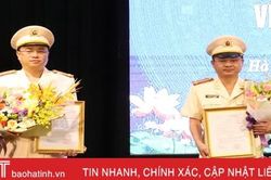 Hà Tĩnh có 2 tân Phó Giám đốc Công an tỉnh