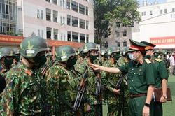 Bộ Tổng Tham mưu kiểm tra sẵn sàng chiến đấu, phòng chống cháy nổ tại Lữ đoàn 144
