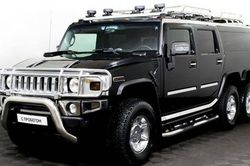 'Khủng long' Hummer H2 bọc thép 6 bánh của người Nga, giá chỉ 870 triệu