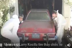 lột xác như mới cho chiếc xe Mercedes-Benz phủ bụi 37 năm