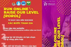 Khởi động chương trình chạy bộ 'Run Online - Raise Our Level'